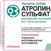 Atropine - indications for use Release form and composition
