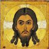Icon of the Savior Not Made by Hands - saving ancient relic The face of the Savior of the icon