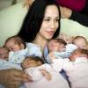 The most numerous twins born at the same time