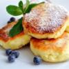 Delicious cottage cheese pancakes