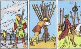 Ten of Swords Tarot in layouts - meaning and interpretation